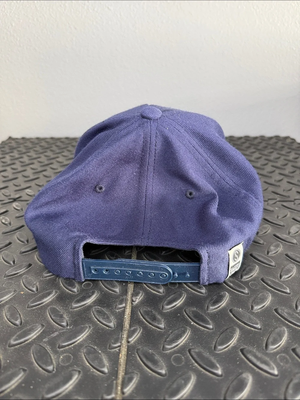 Salty Crew Navy Cap with Yellow-Trim Chasing Tail Patch